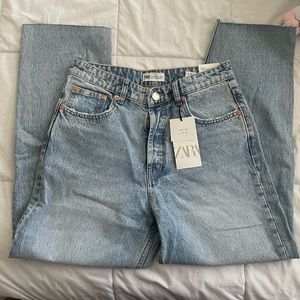 NWT Zara High Rise Ankle Length Jeans